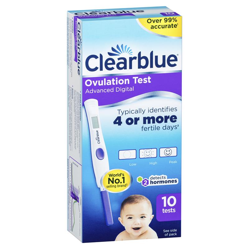 Clearblue Advanced Digital Ovulation Test, 10 Tests