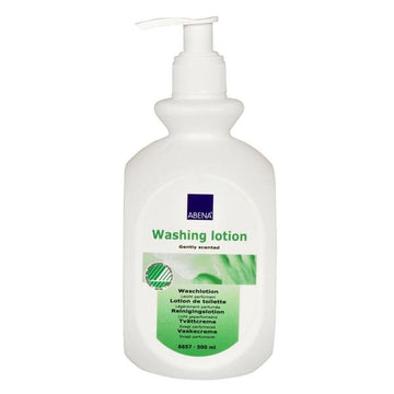 Abena Rinse-Free Body Wash Lotion 16.9 oz Pump Bottle