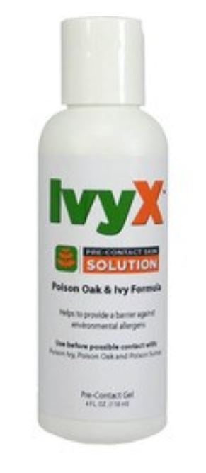 IVYX Poison Ivy & Oak Pre-Contact Solution, 4 oz