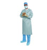 Surgical Gown Aero Chrome X-Large Silver NonSterile AAMI Level 4 Disposable