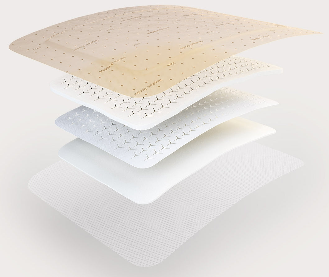 Mölnlycke Health Mepilex Flex Foam Dressings - Multiple Sizes