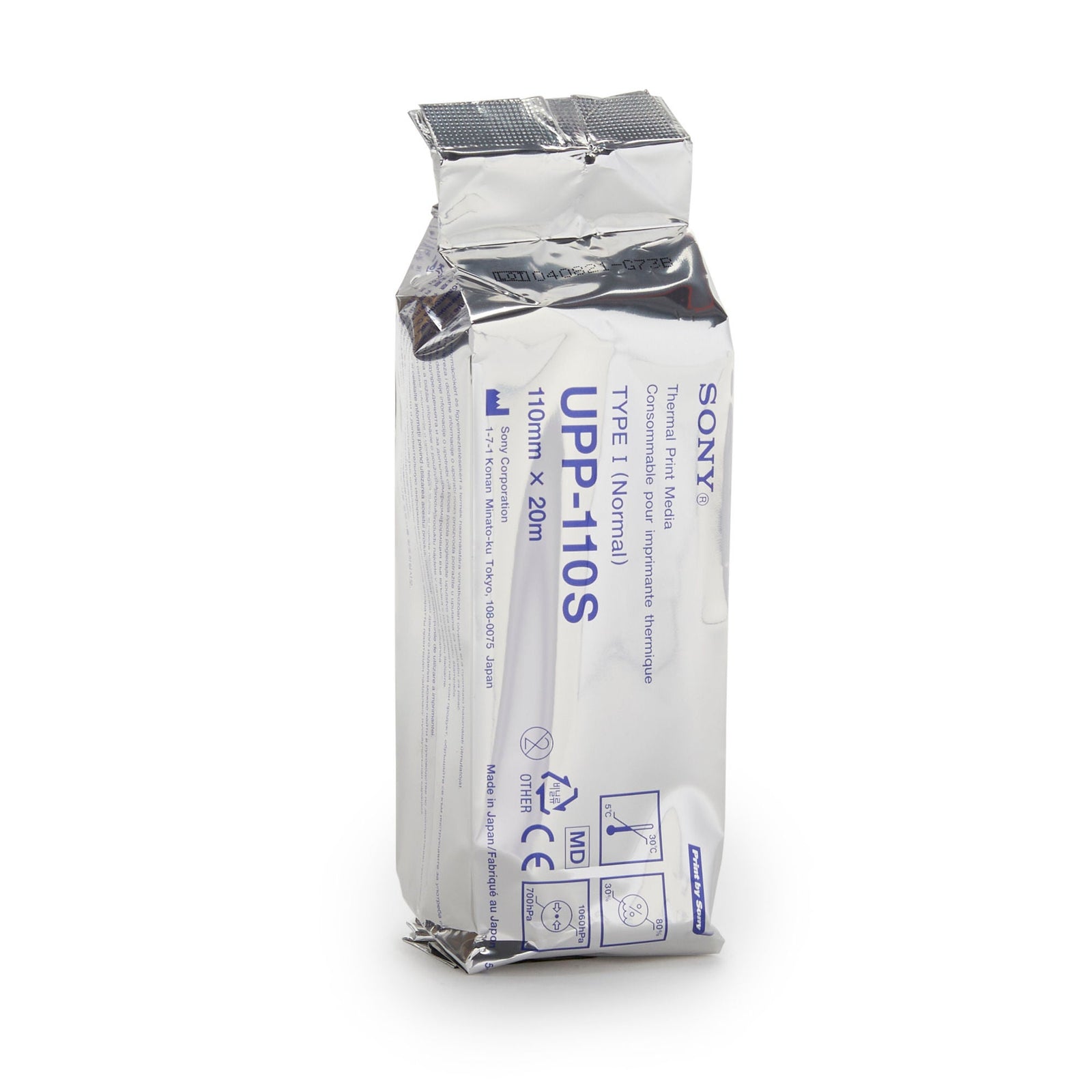 Sony UPP-110S Thermal Print Media, 110 mm x 20 m