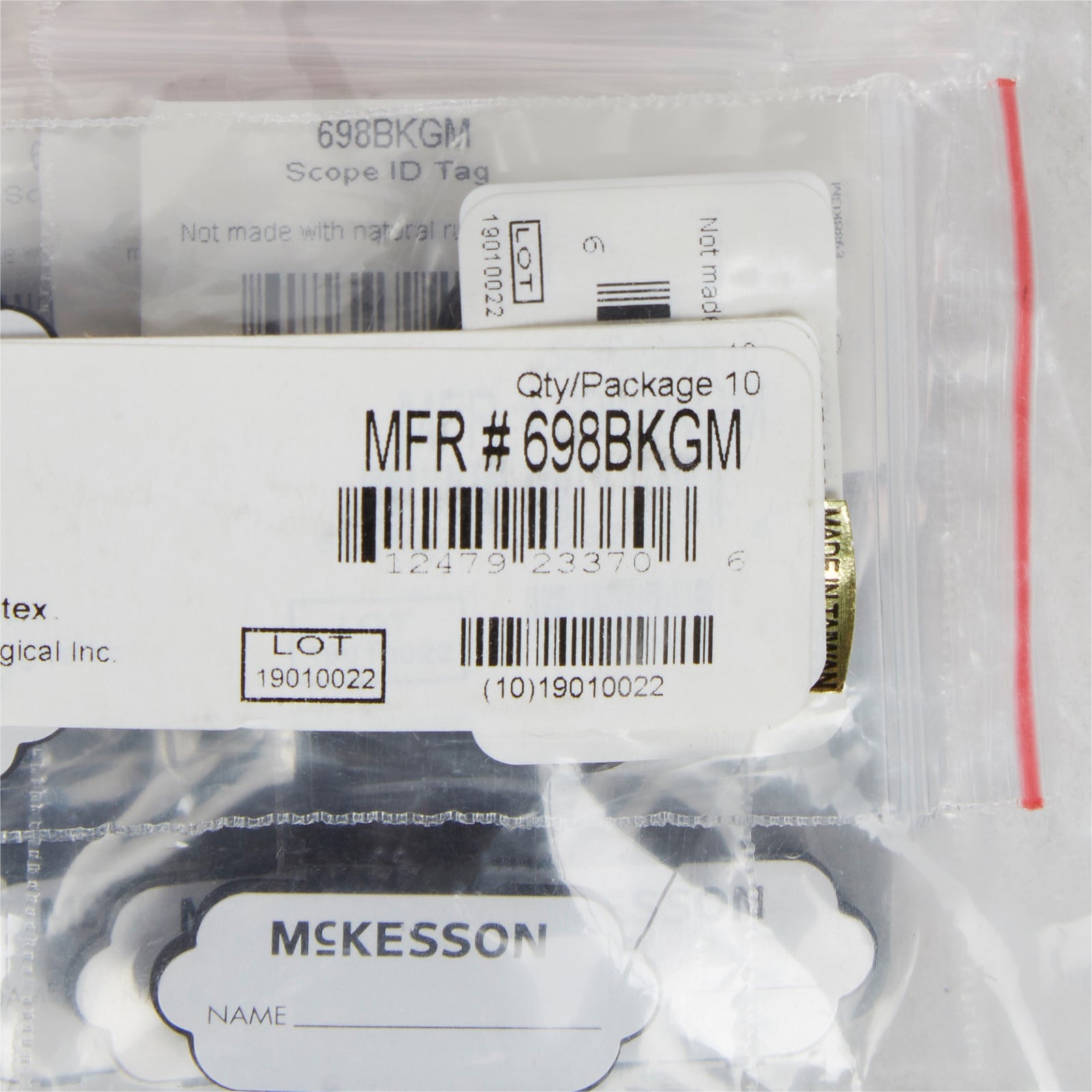 McKesson Stethoscope ID Tag - Case of 1000