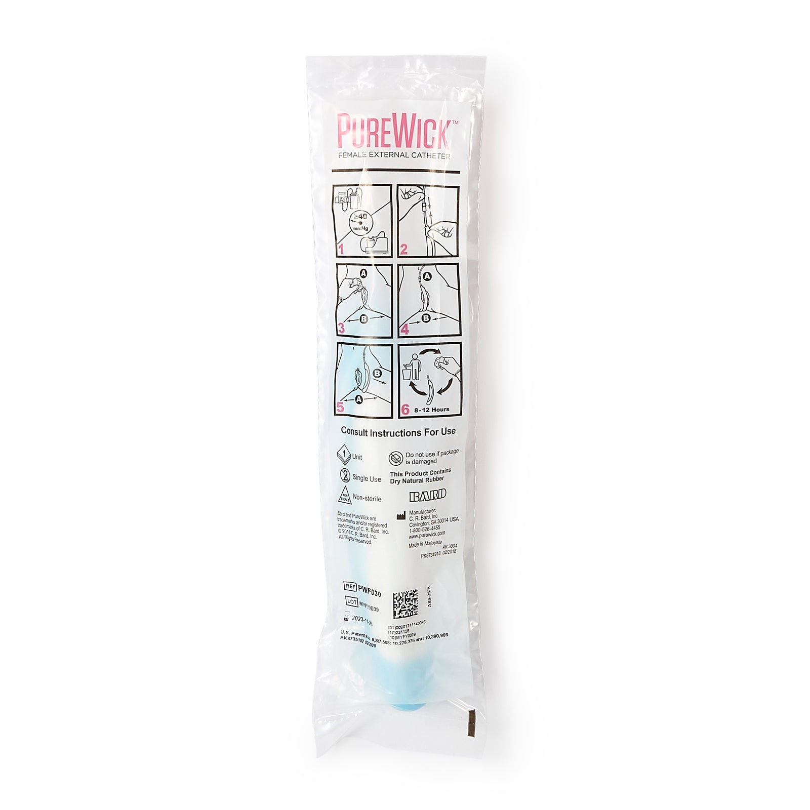 CR Bard Urologic PureWick Female External Catheter