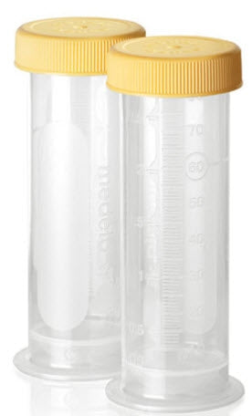 Medela Breast Milk Storage Bottle 2.7 oz Clear