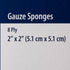 Cardinal Health Dermacea Sterile Gauze Sponge 8-Ply