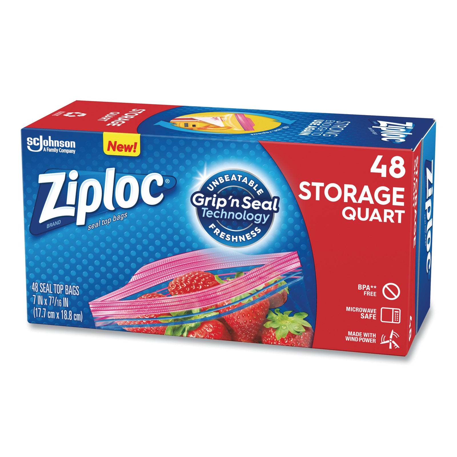 Ziploc Reclosable Storage Bags