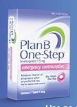 Plan B One-Step Emergency Contraceptive Tablet, 1.5 mg