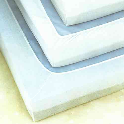 World Trading Knit Fitted Sheet, 16 oz, 36 x 84 in