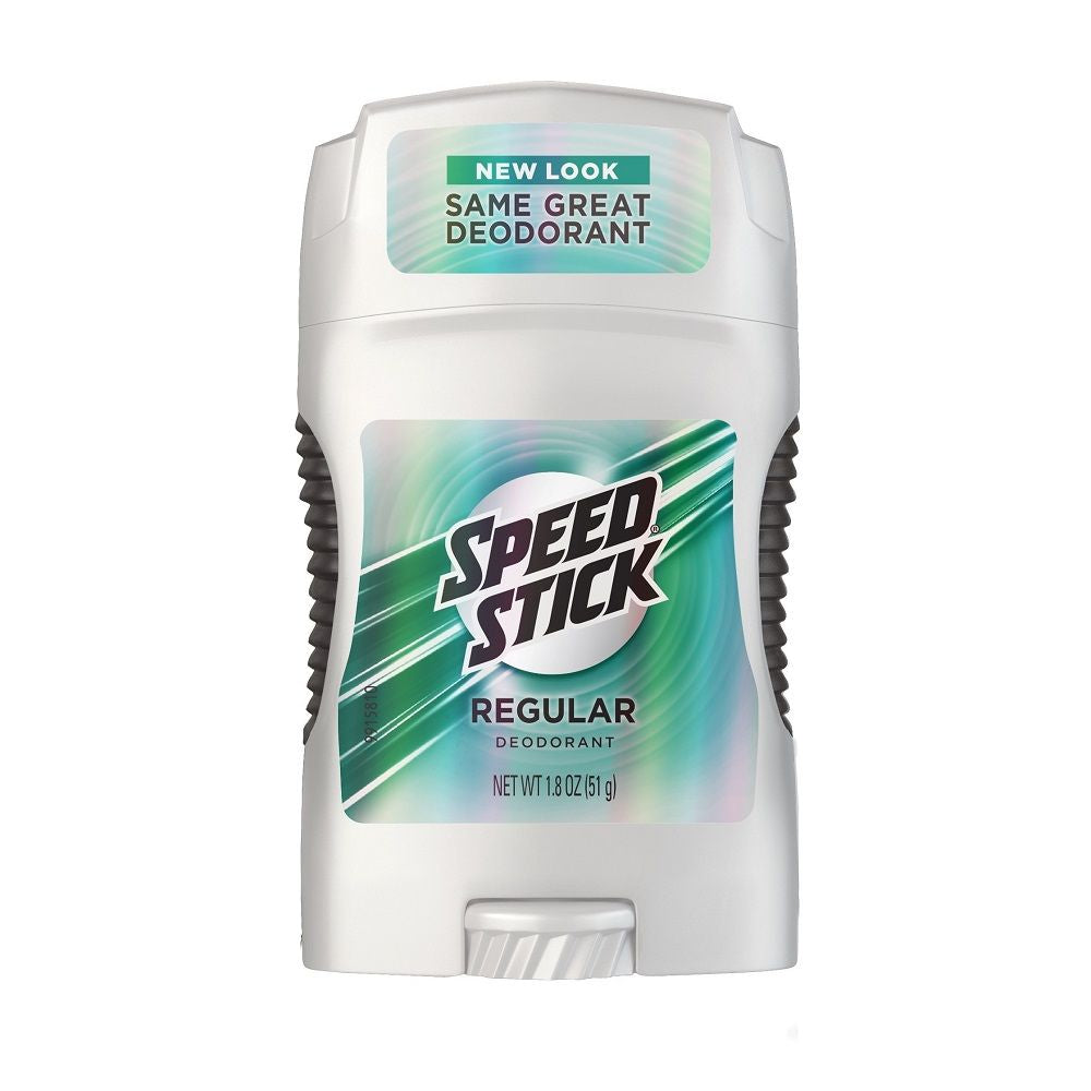 Speed Stick Solid Antiperspirant Deodorant 1.8 oz Regular Scent - Case of 12