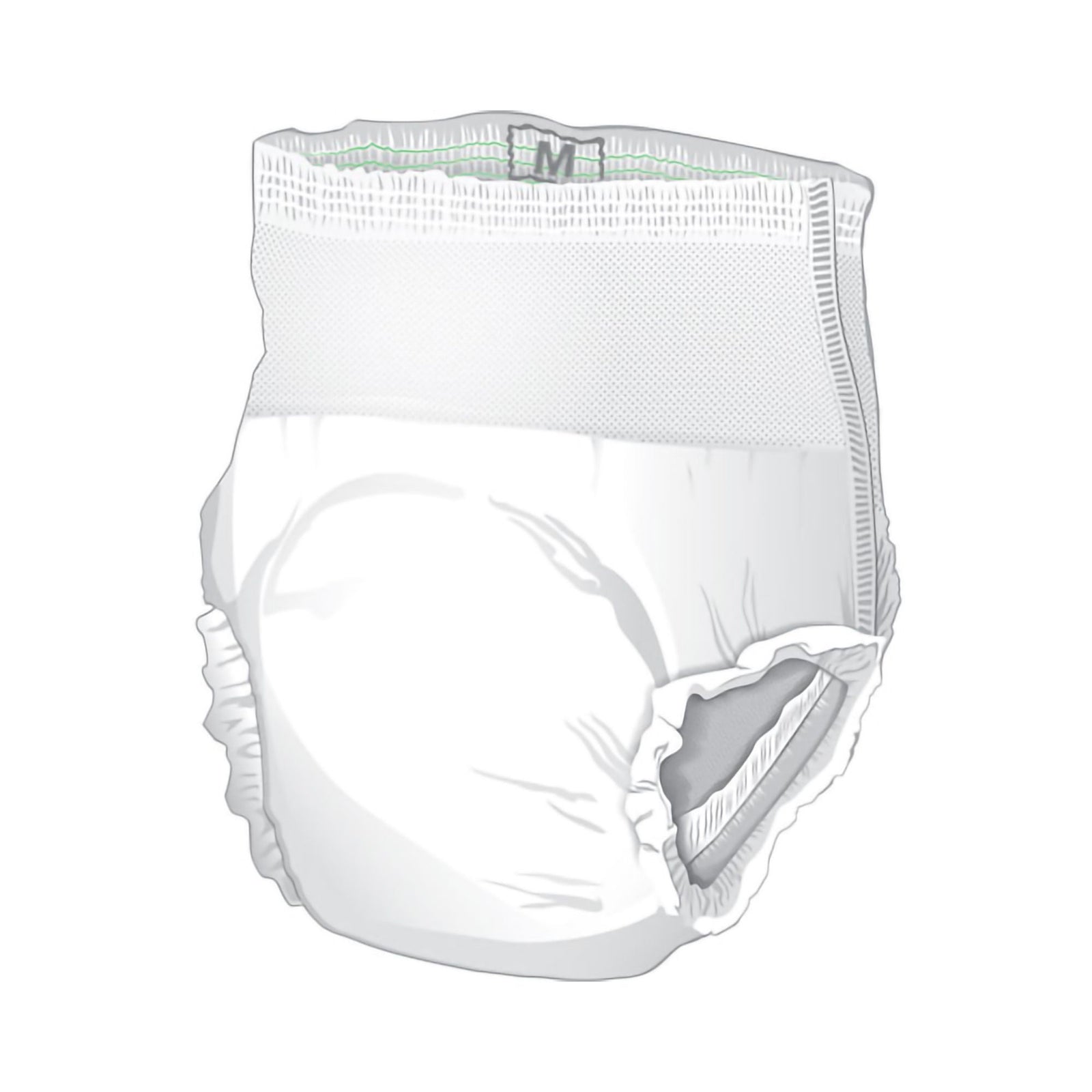 PrimaGuard Overnights Protective Underwear, X-Large, 58-68 Inch Waist
