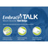 OMNIS HEALTH LLC Embrace Talk Test Strips
