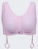 Elizabeth Pink Surgical Bra with Front Hook and Loop Closure