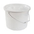 Commode Pail with Lid - 12 Quart Capacity