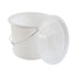 Commode Pail with Lid - 12 Quart Capacity