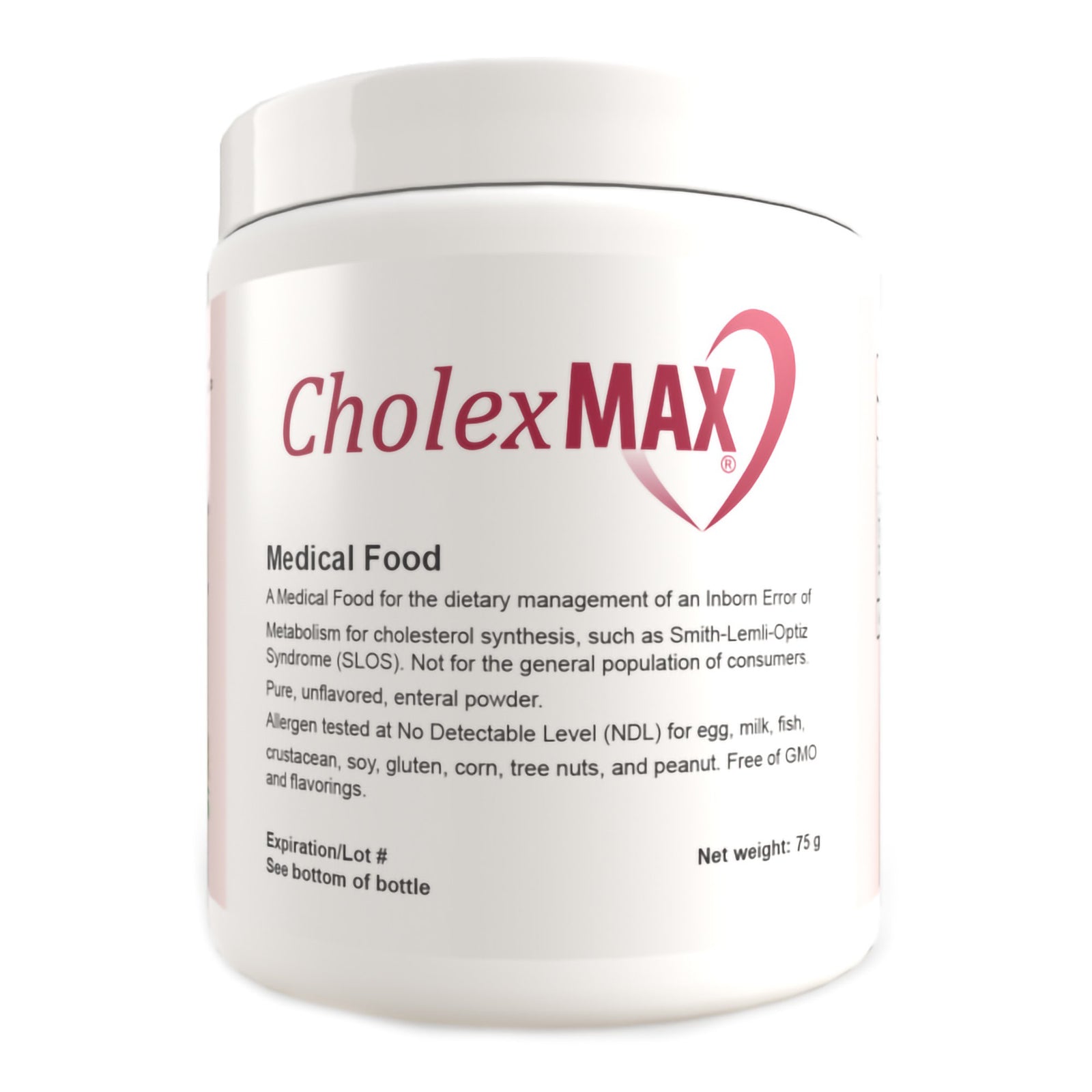 CholexMAX® Unflavored Powder 75 Gram Jar