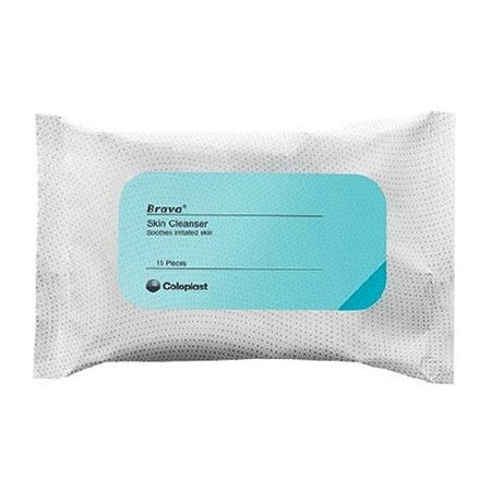 Brava Soft Pack Personal Cleansing Wipes Unscented 15 Count
