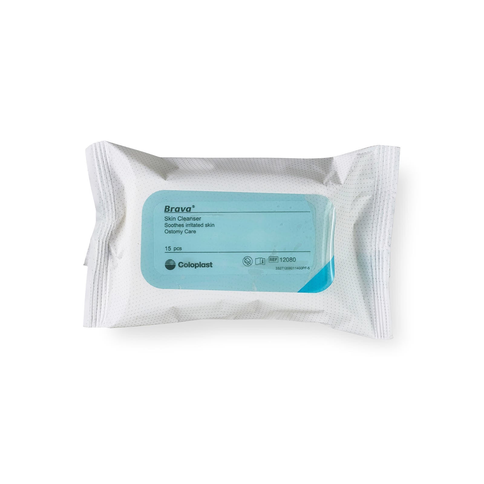 Brava Soft Pack Personal Cleansing Wipes Unscented 15 Count