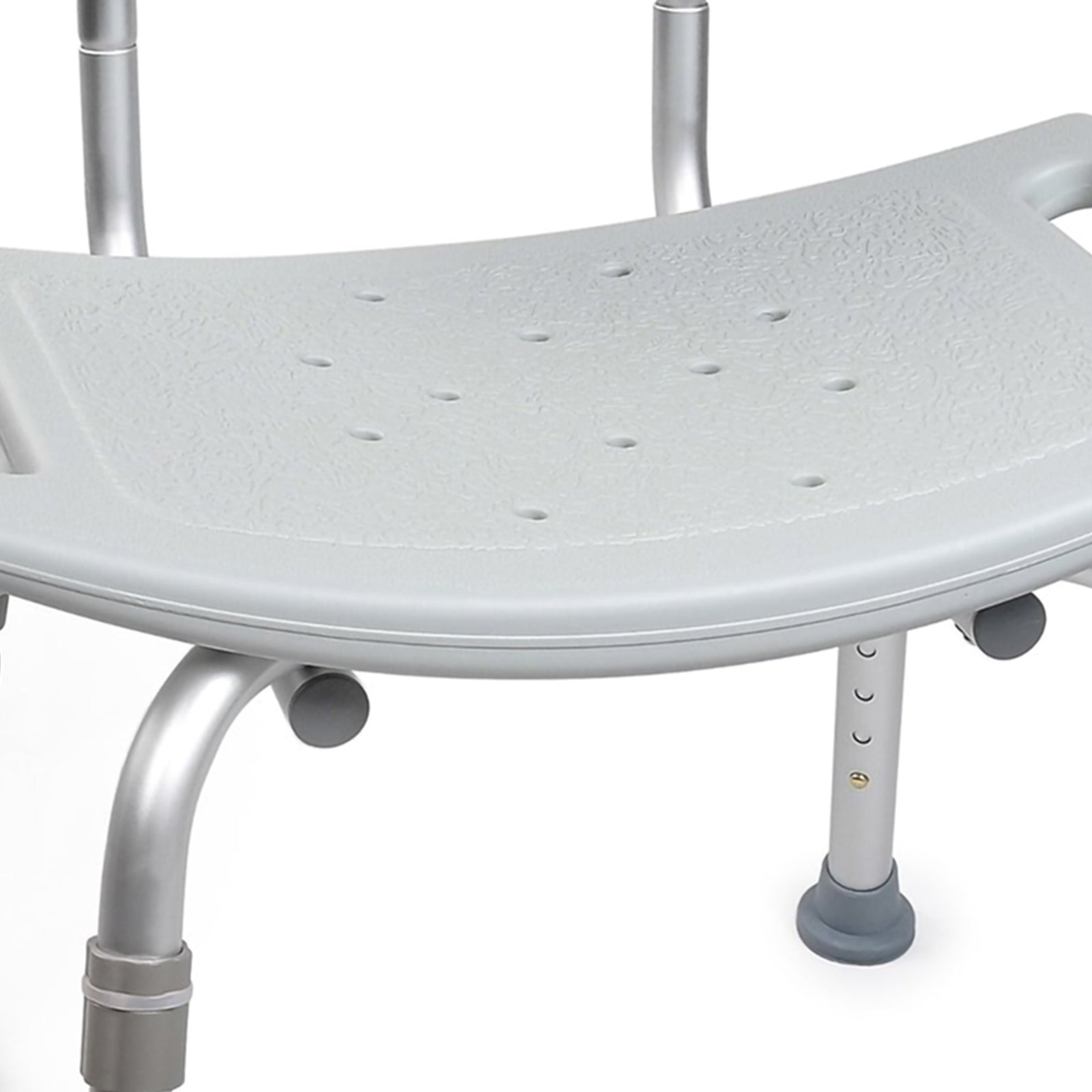 McKesson Aluminum Bath Bench with Removable Backrest