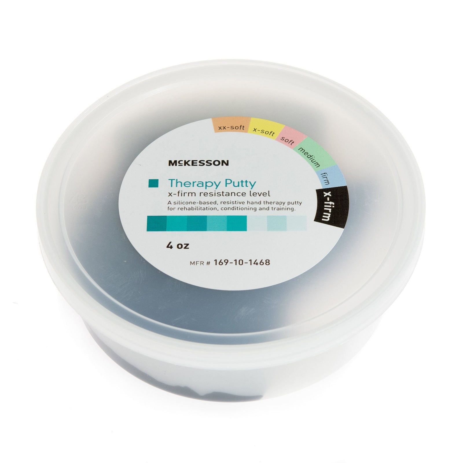 McKesson Therapy Putty, Extra Firm, Black, 4 oz