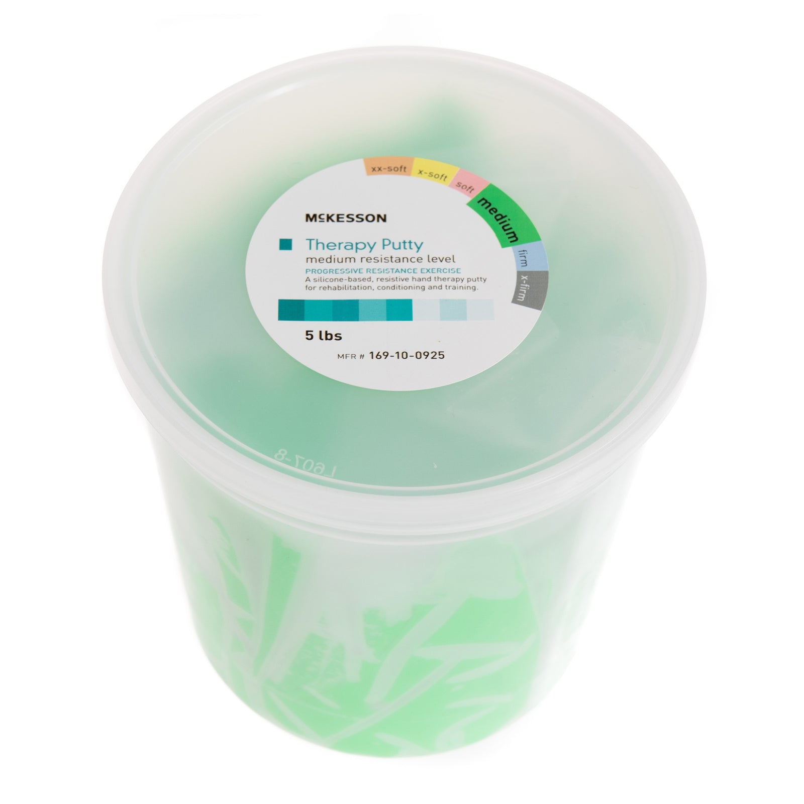 McKesson MedSurg Therapy Putty, Medium, Green, 5 lb