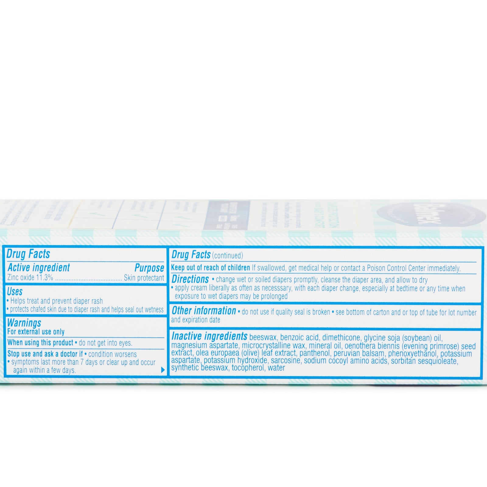 Balmex® Diaper Rash Treatment Cream 4 oz. Tube Baby Powder Scent