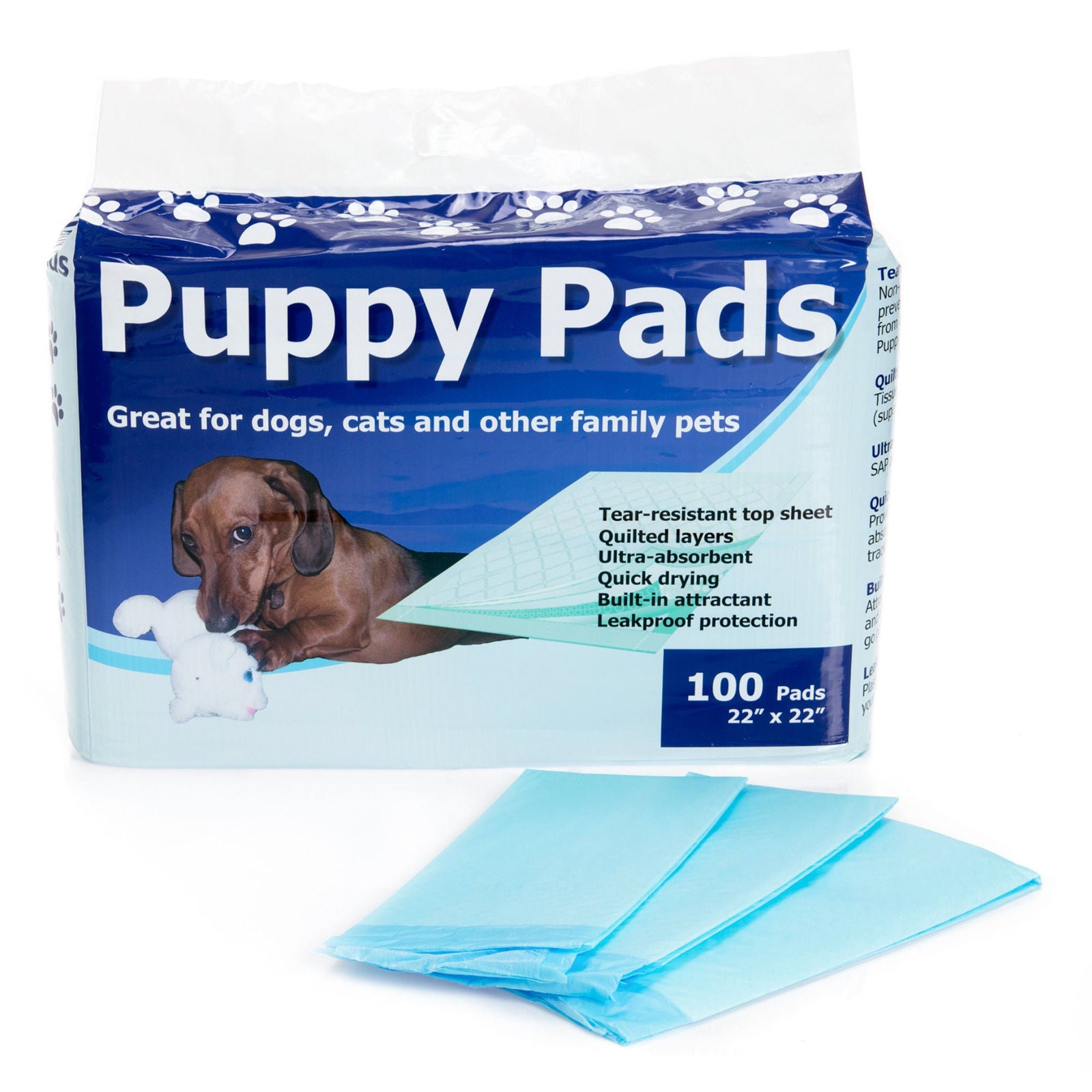 McKesson Puppy Pads with Attractant, 22 x 22 Inch