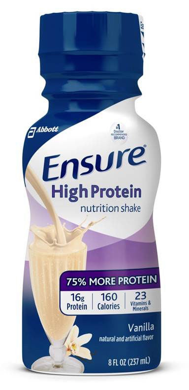 Ensure High Protein Vanilla Nutrition Shake, 8 fl oz