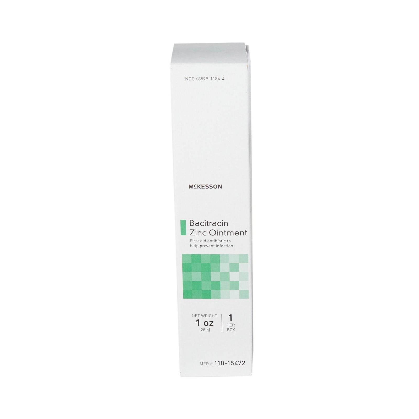 McKesson Bacitracin Zinc Ointment 500 Units/g, 1 oz