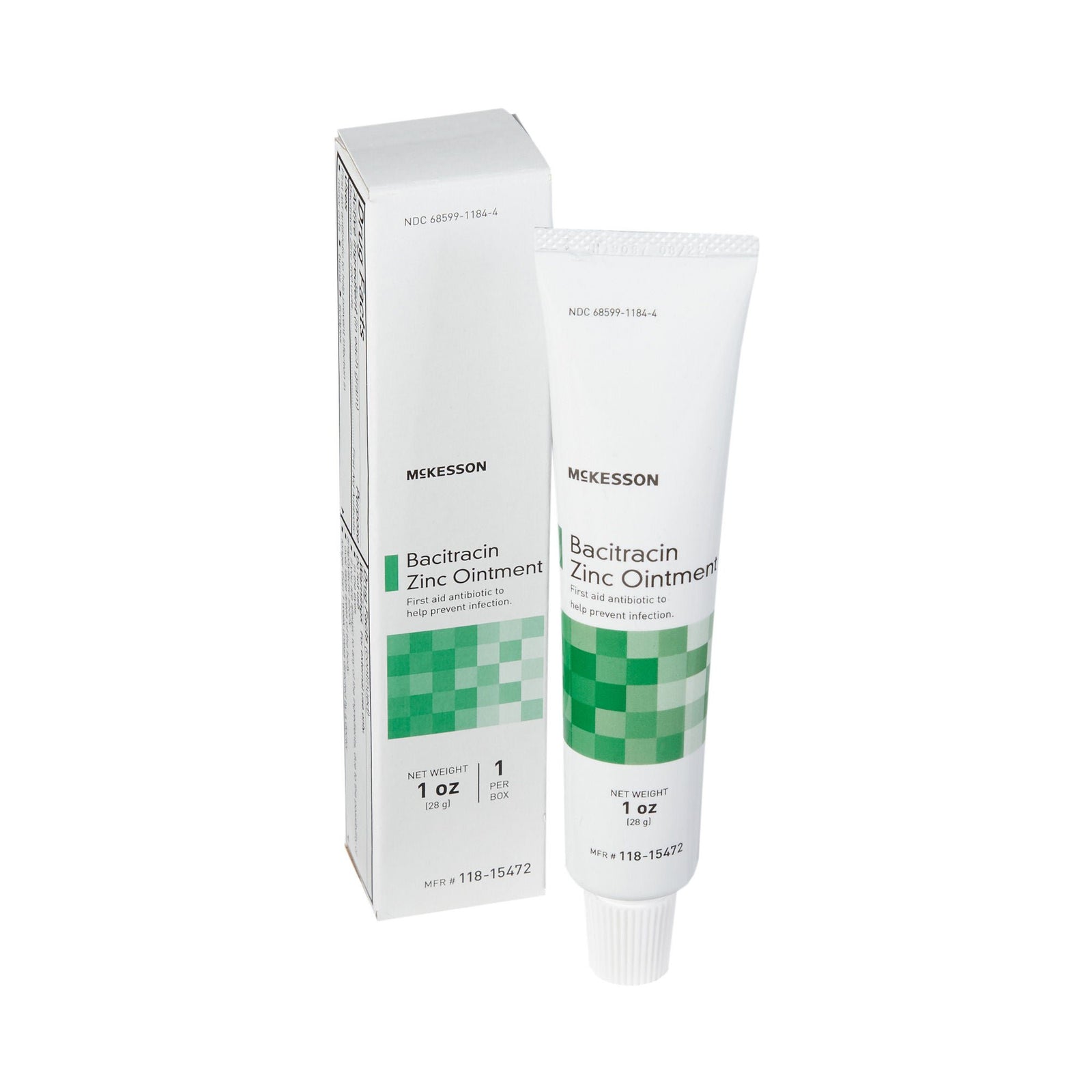 McKesson Bacitracin Zinc Ointment 500 Units/g, 1 oz