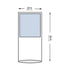 McKesson SMS-Reinforced Mayo Stand Cover