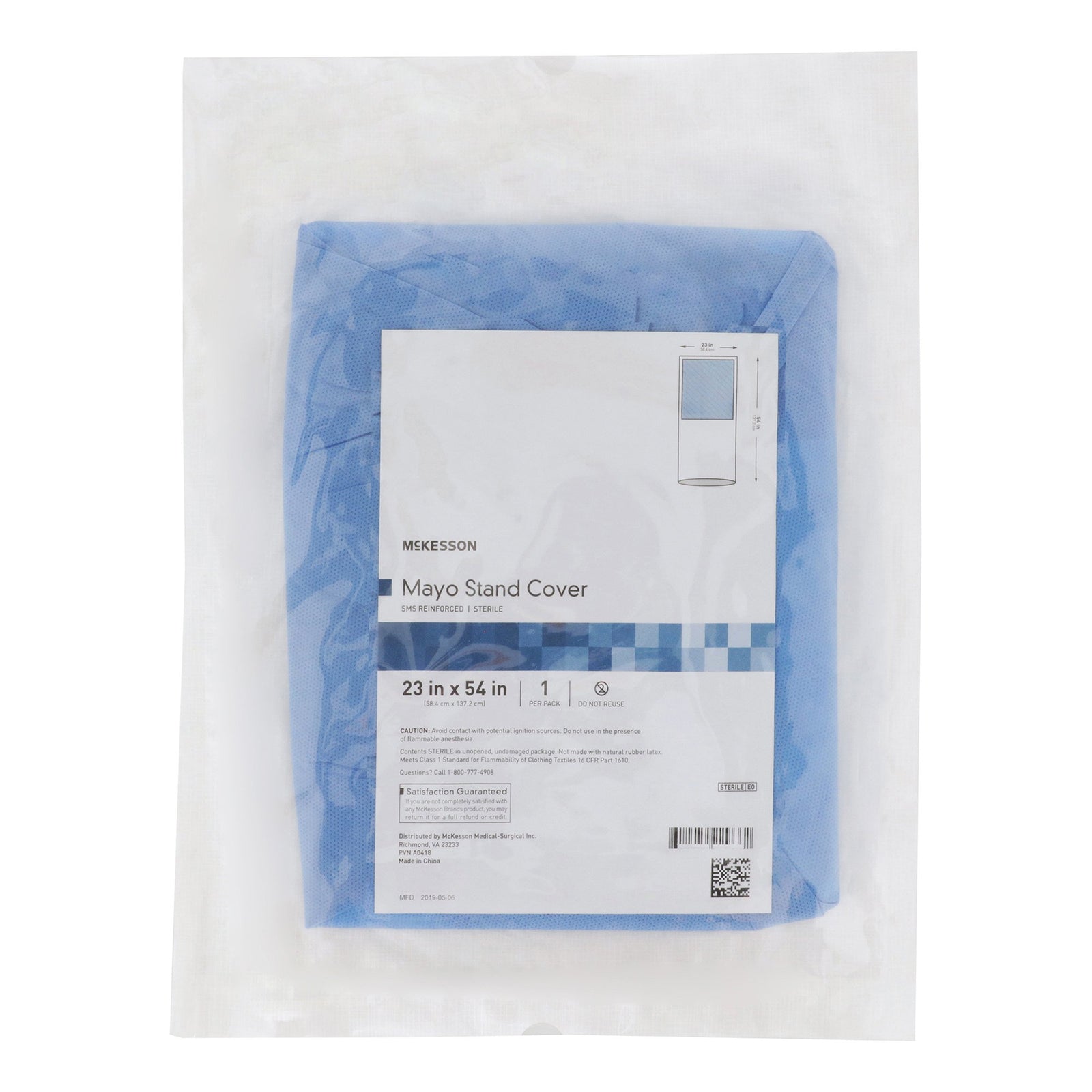 McKesson SMS-Reinforced Mayo Stand Cover