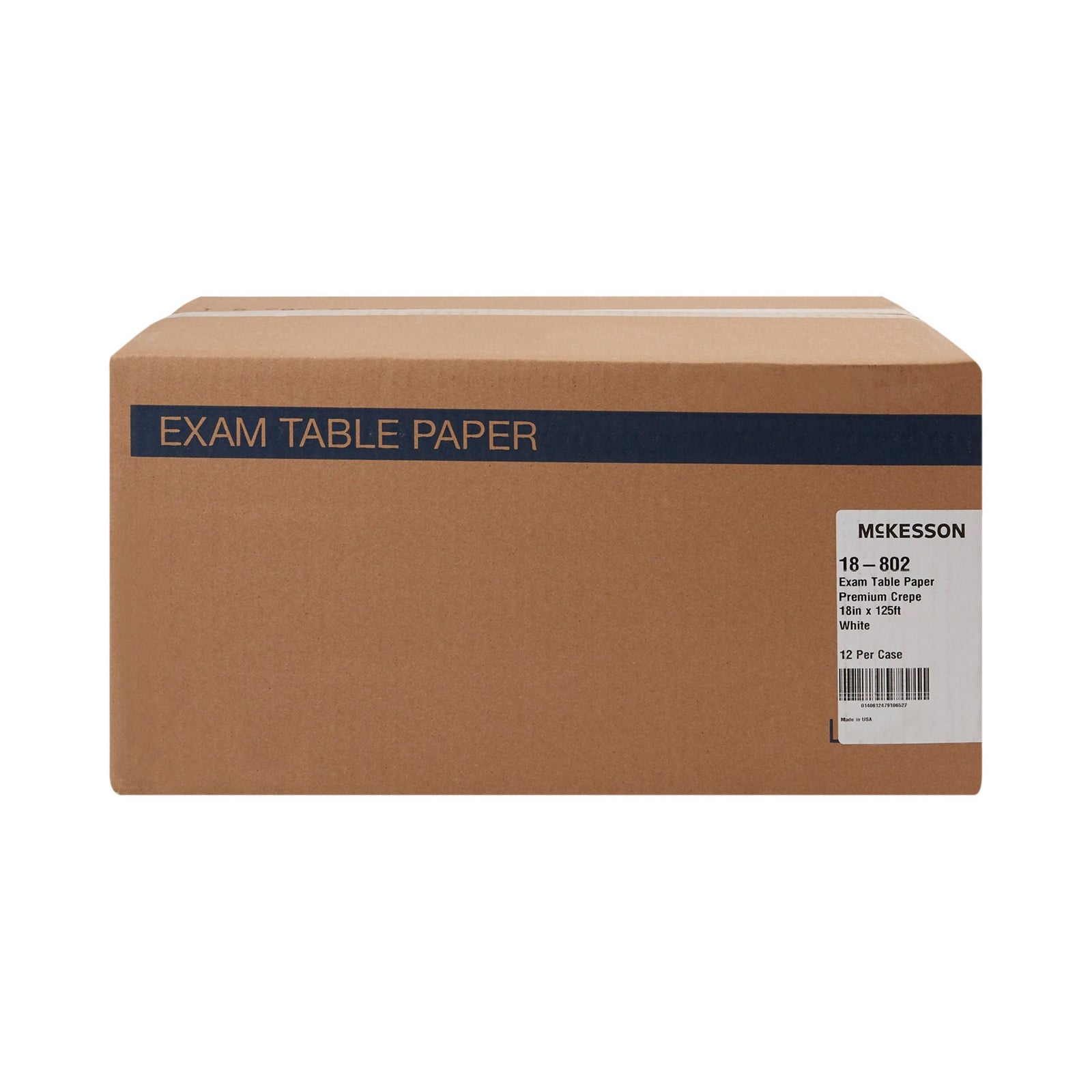 McKesson White Table Crepe Paper