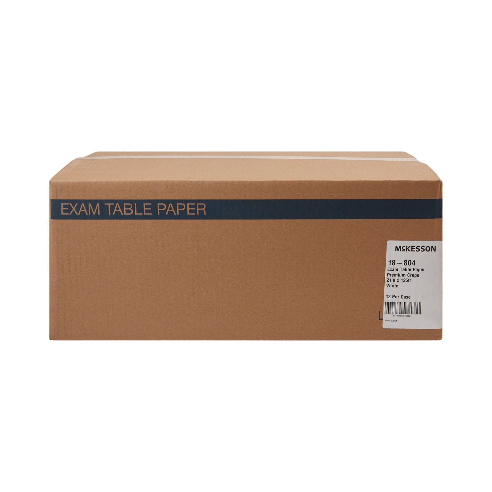 McKesson White Table Crepe Paper