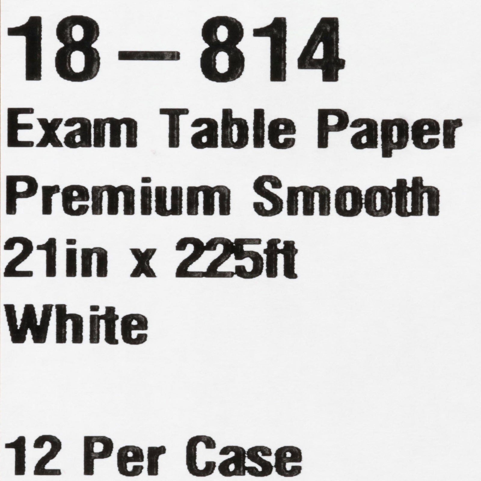 McKesson Smooth Table Paper
