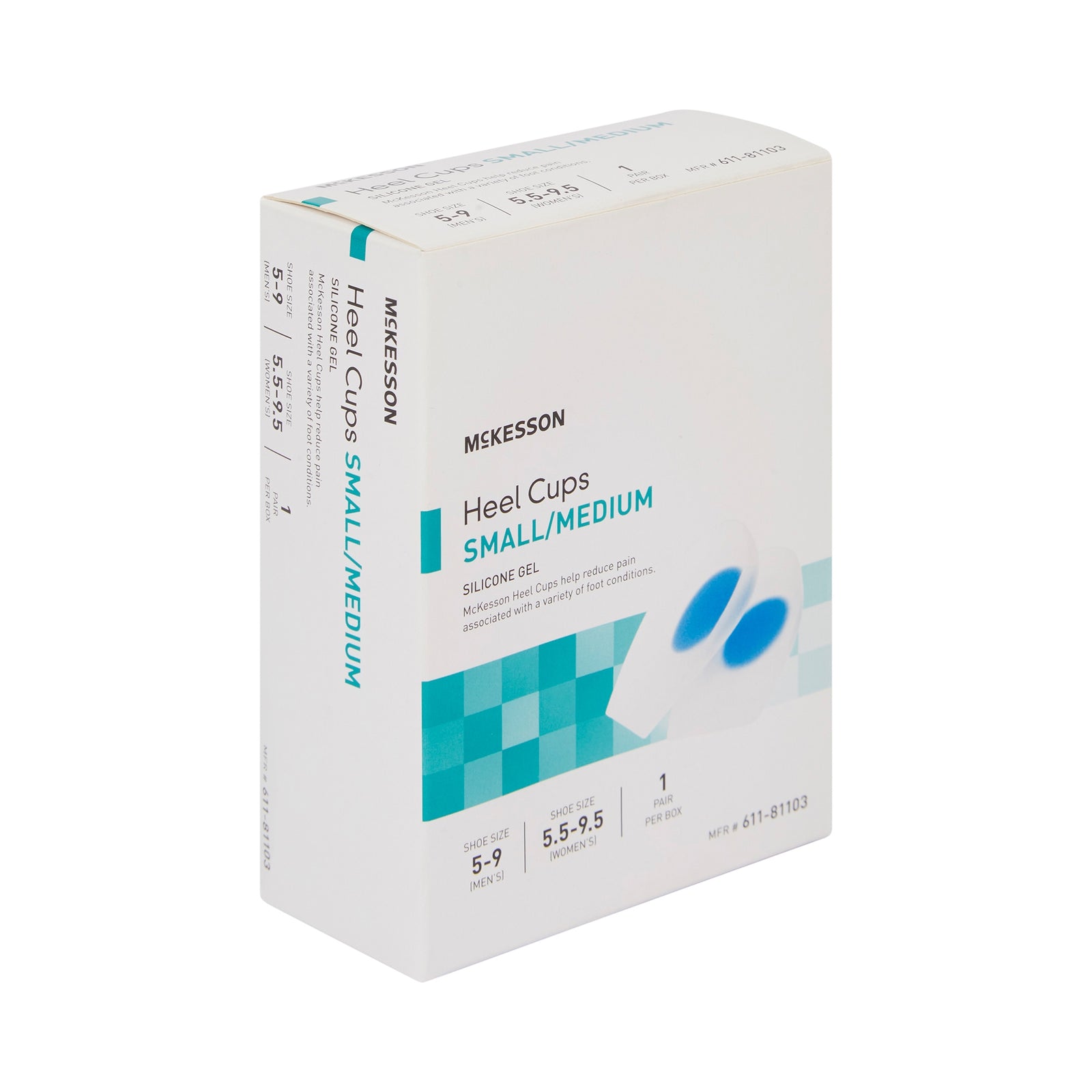 McKesson Silicone Heel Cups