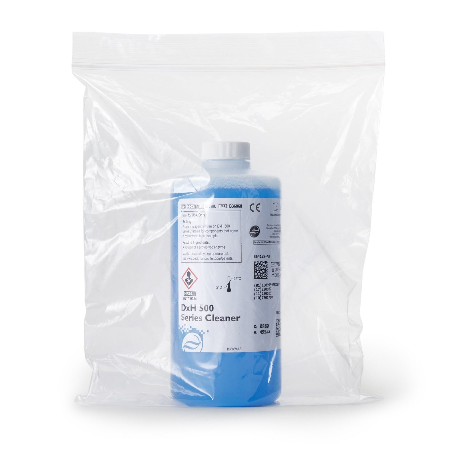 Coulter Clenz Cleaner for DxH 500 Series Hematology Analyzer - 500 mL