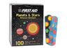 Stat Strip® Plastic Adhesive Strips with Planets & Stars Design, 3/4 x 3 Inch