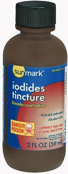 Sunmark Decolorized Iodine Tincture, 2 oz