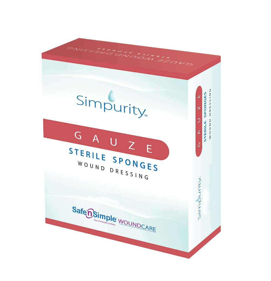 Simpurity™ Bordered Gauze Island Dressing