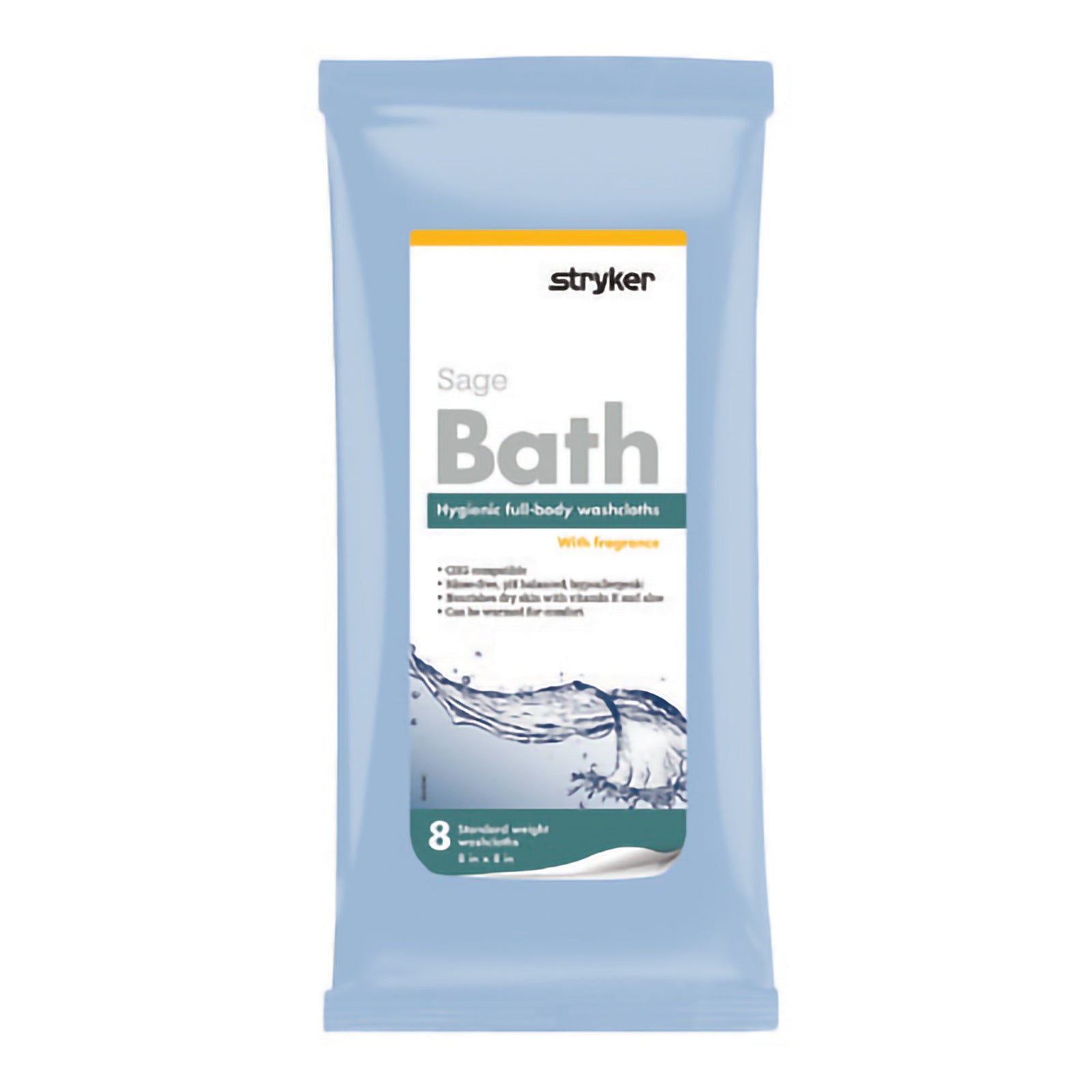 Comfort Bath® Rinse-Free Bath Wipes Soft Pack Unscented