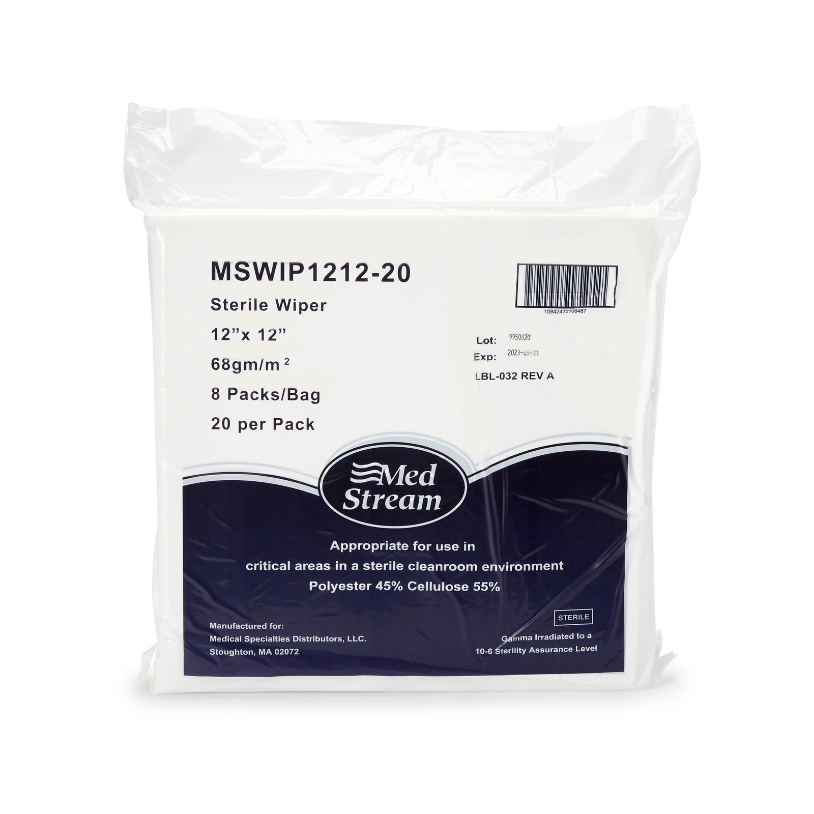 McKesson Cleanroom Wipes