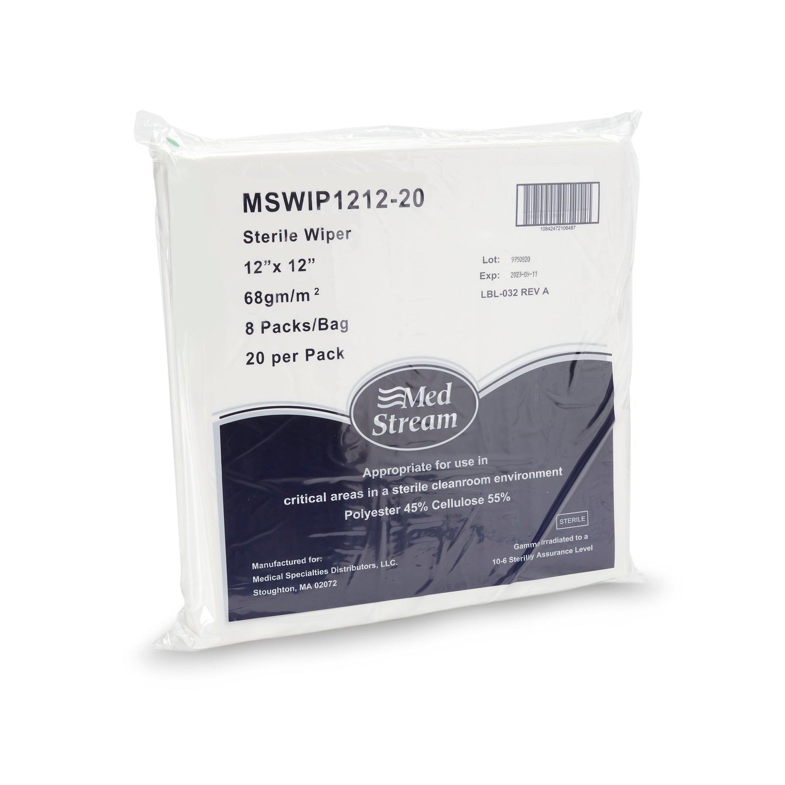 McKesson Cleanroom Wipes