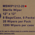 McKesson Cleanroom Wipes