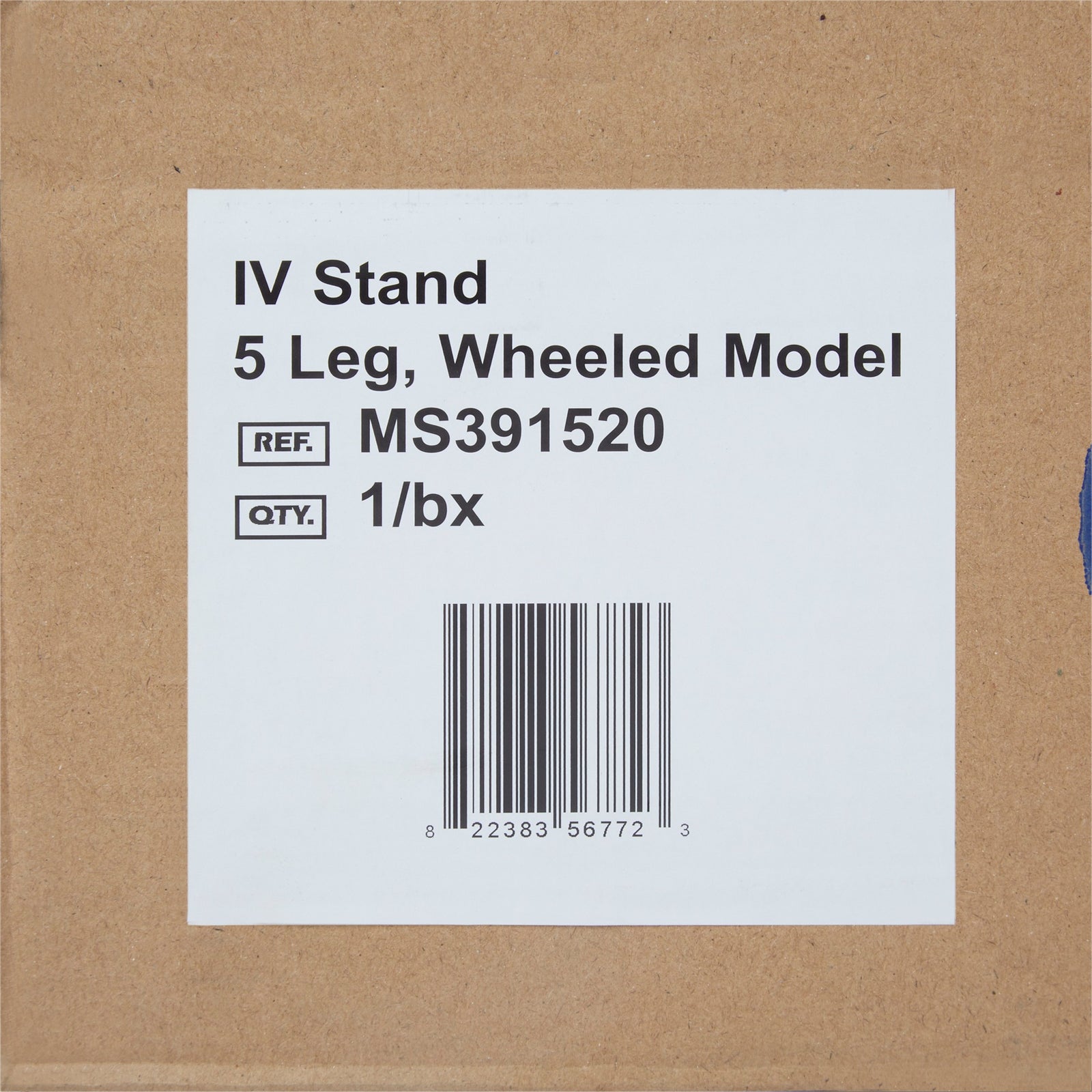 McKesson MedSurg Disposable IV Stand, 74 Inch, 5 Caster Base