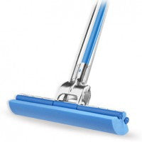 Roll-O-Matic® Blue Foam Cleanroom Wet Mop Pad 14 Inch