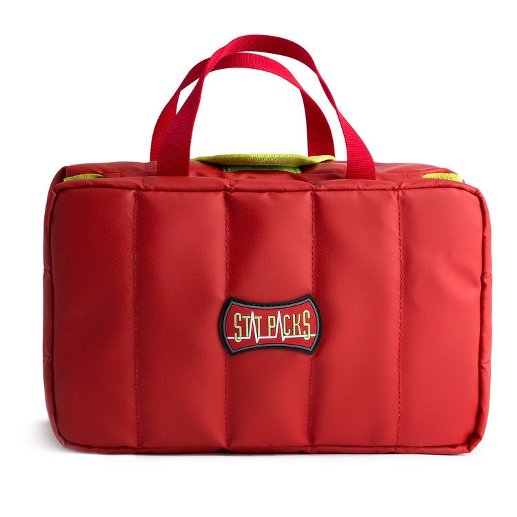 Statpacks G3 Red Nylon Pharmacy Kit 6x8x10 Inch
