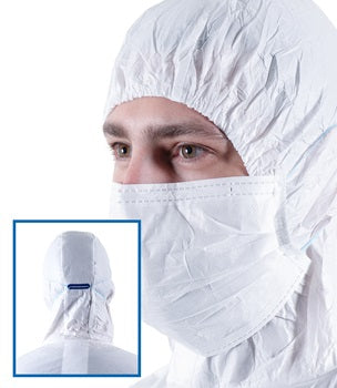 BioClean™ Cleanroom Procedure Mask with Earloops - One Size Fits Most
