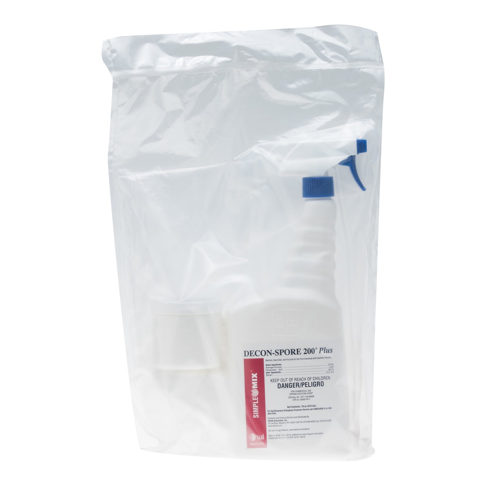 DECON-SPORE 200 Plus Peroxide Based Surface Disinfectant Cleaner