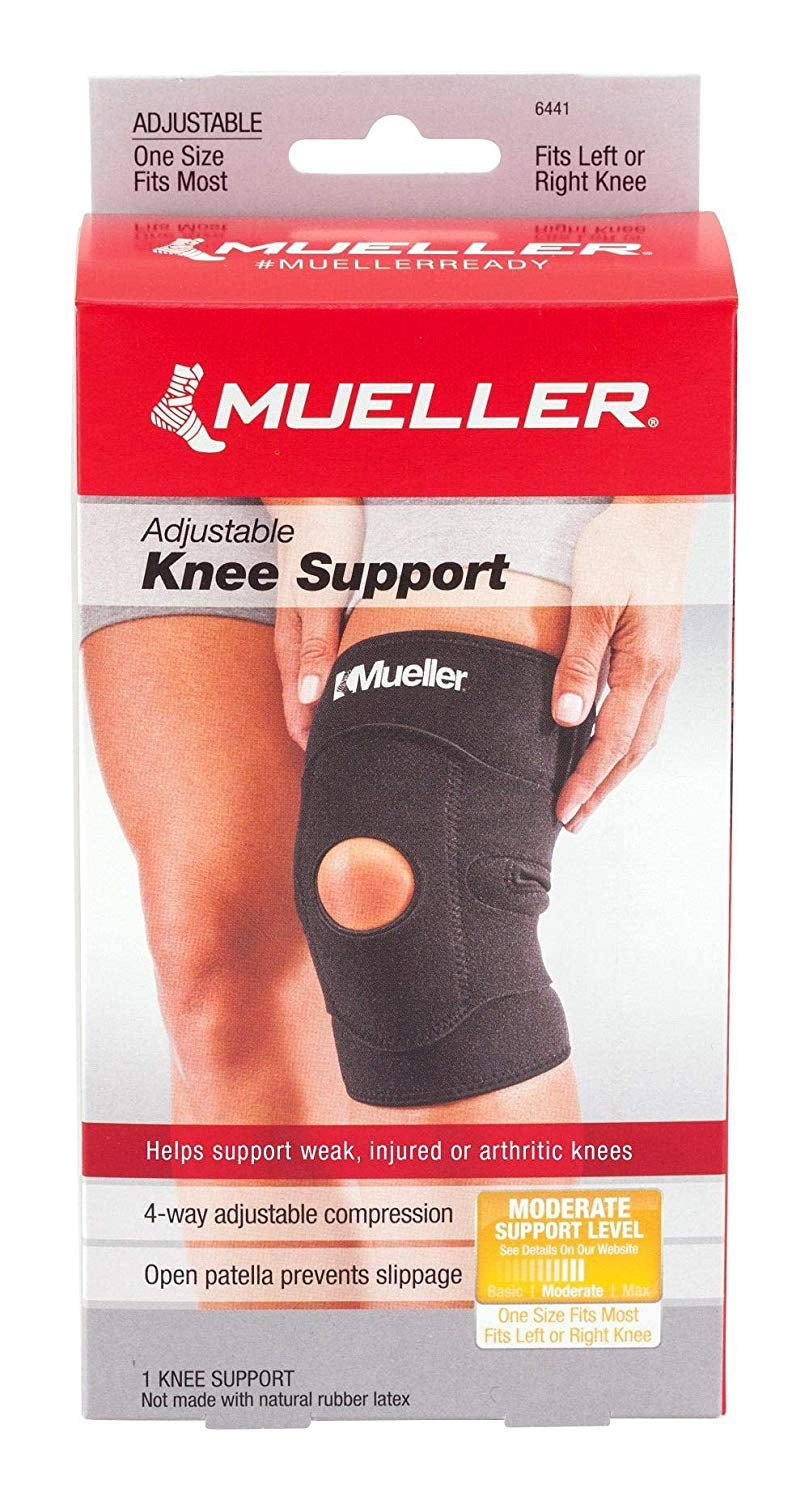Mueller Sport Care Knee Support with Hook and Loop Closure